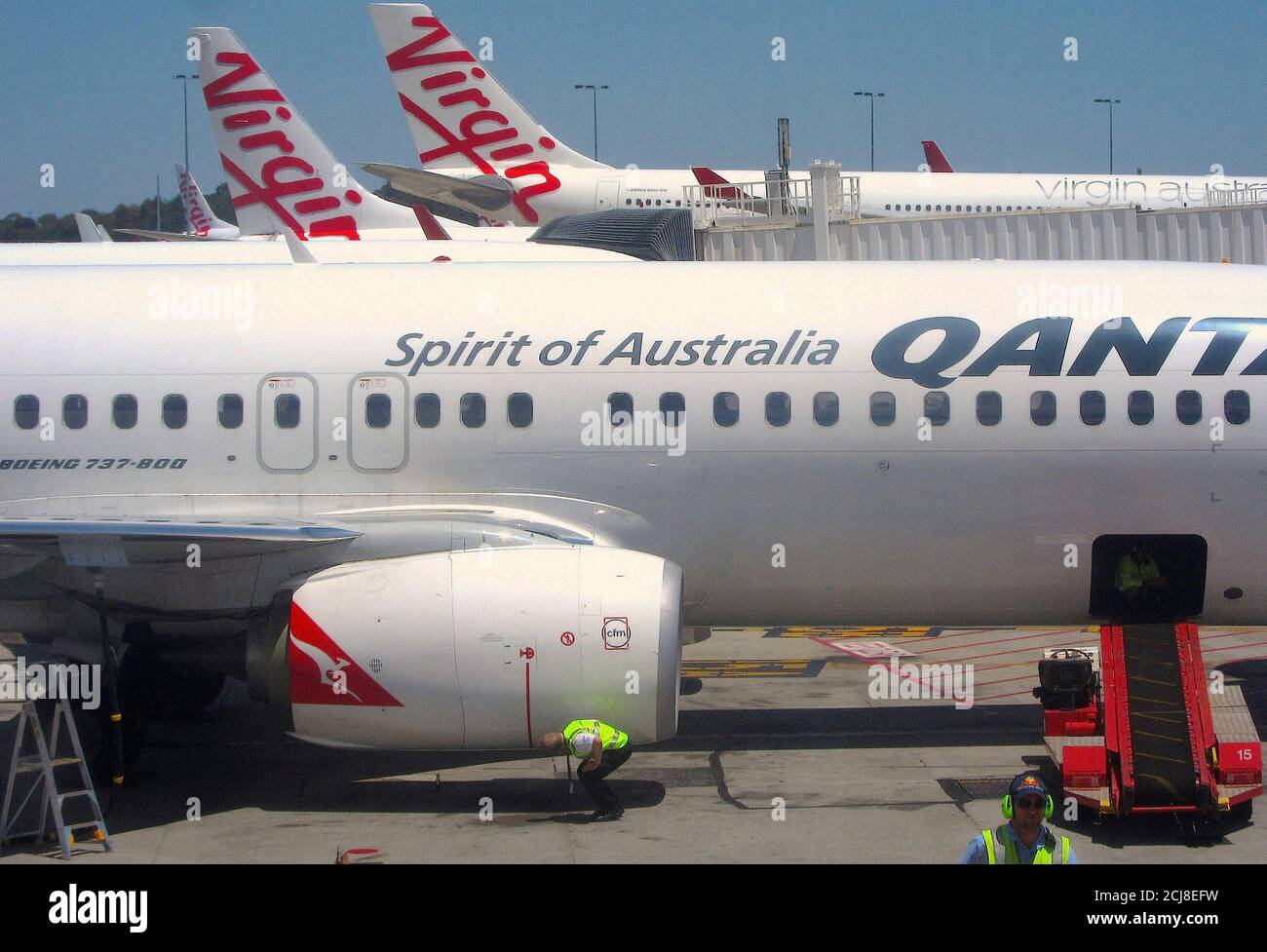 Virgin Australia Qantas High Resolution Stock Photography And Images Alamy
