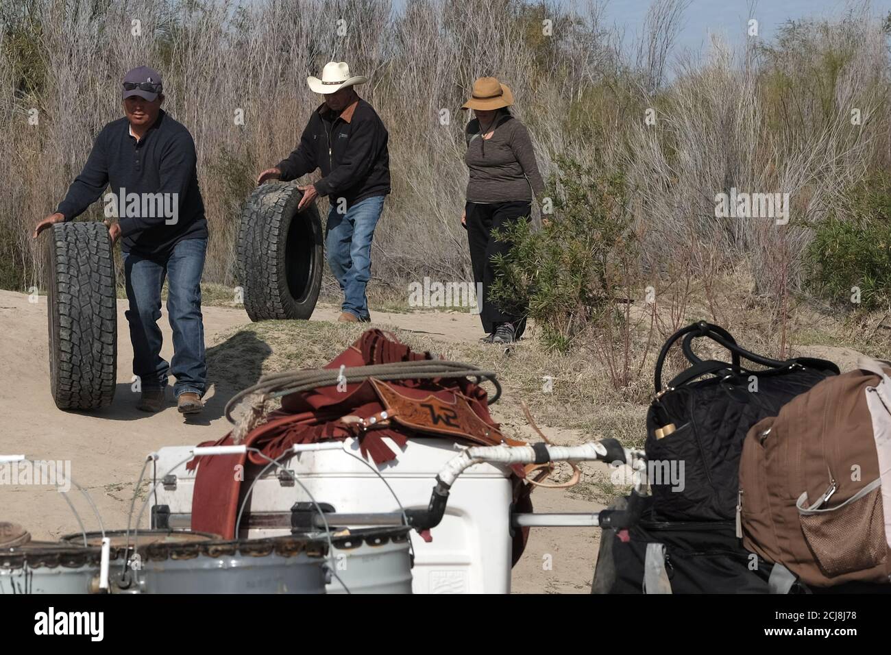 Boquillas crossing port of entry hires stock photography and images