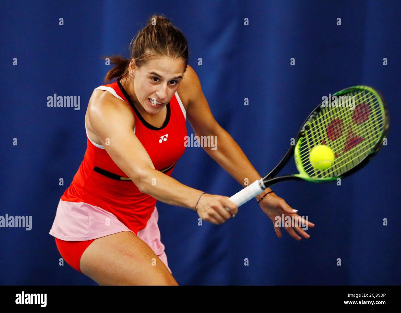 Tennis - WTA International - Nature Valley Open - Nottingham Tennis Centre,  Nottingham - June 13, 2019 Serbia's Ivana Jorovic