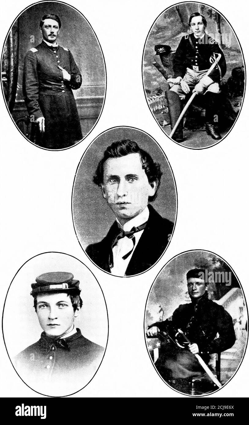 . History of the Third Pennsylvania Cavalry, Sixtieth Regiment Pennsylvania Volunteers, in the American Civil War, 1861-1865 [electronic resource] . e most distinguished of them, Captain,afterwards Major and Brevet Lieutenant-Colonel Charles XXviii HISTORY OF THE THIRD PENNSYLVANIA CAVALRY. Treichel, for a very long time served upon my personal staffwhile I commanded the Second Cavalry Division. The yearsthat have followed the War have brought me frequently intoassociation with many of the survivors of that regiment, withever-increasing esteem and attachment. The authors of this history can be Stock Photo