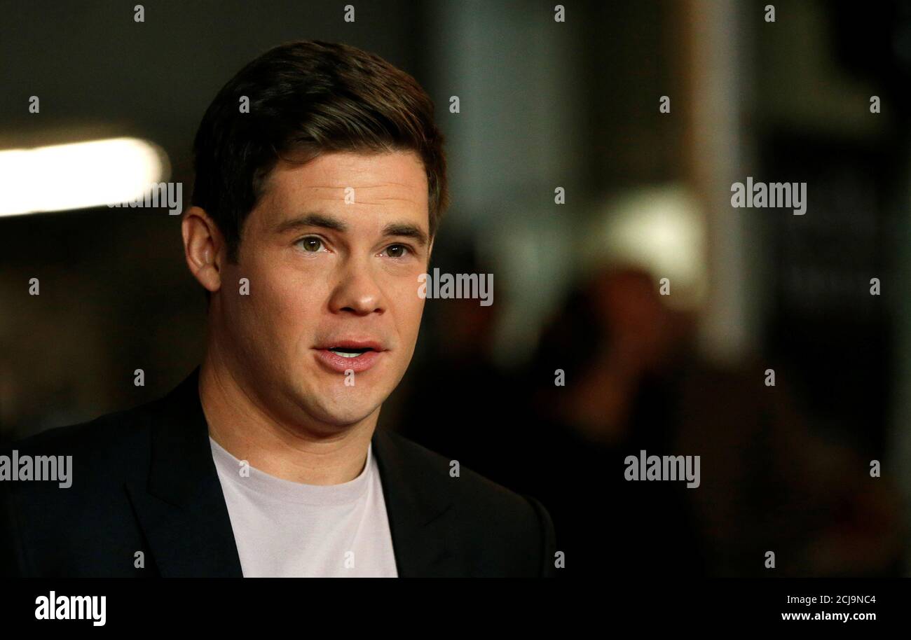 Cast Member Adam Devine Poses At A Screening For When We First Met In