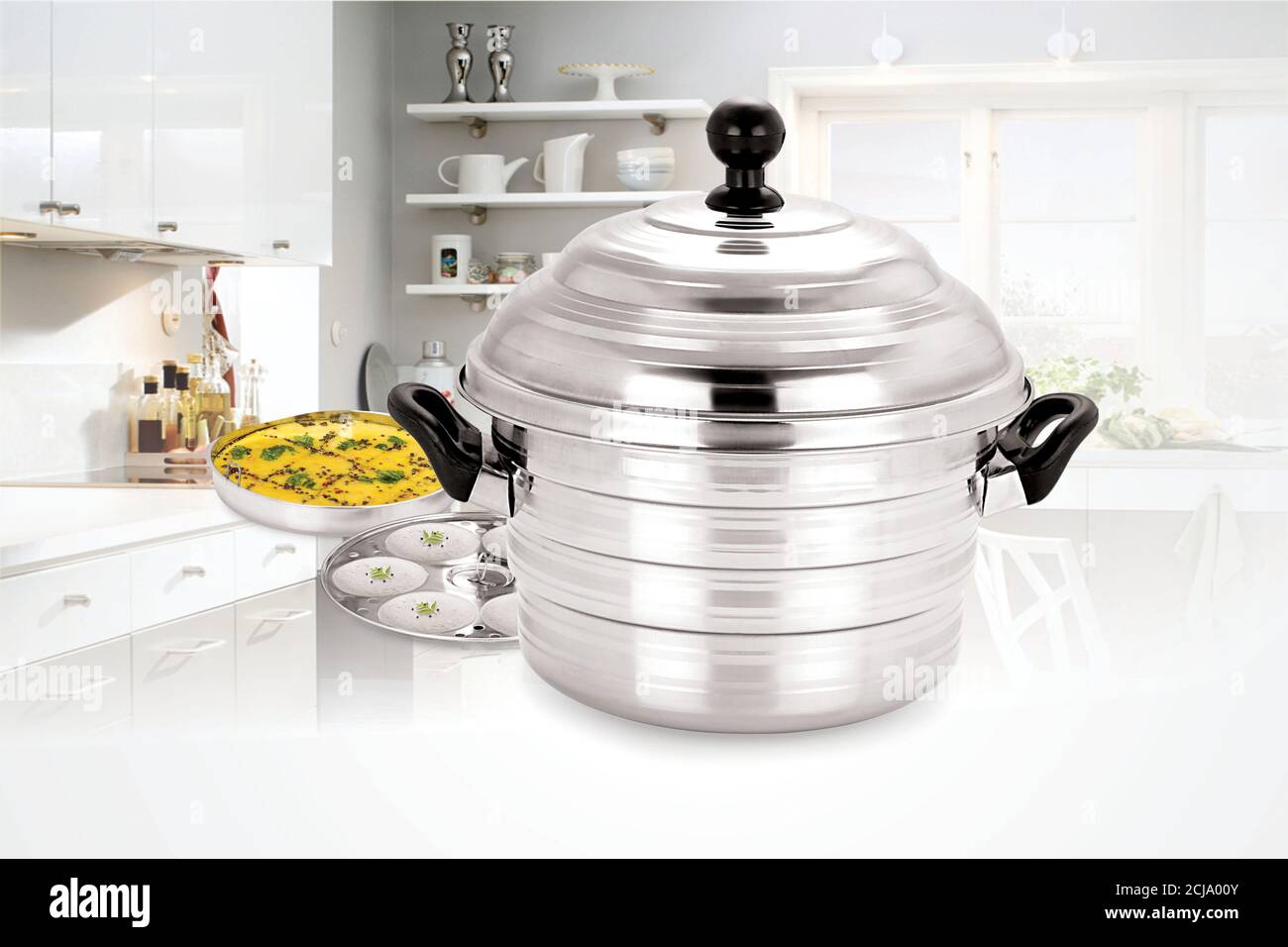 Multi Kadai Induction & Standard Idli Maker, breakfast dish in South