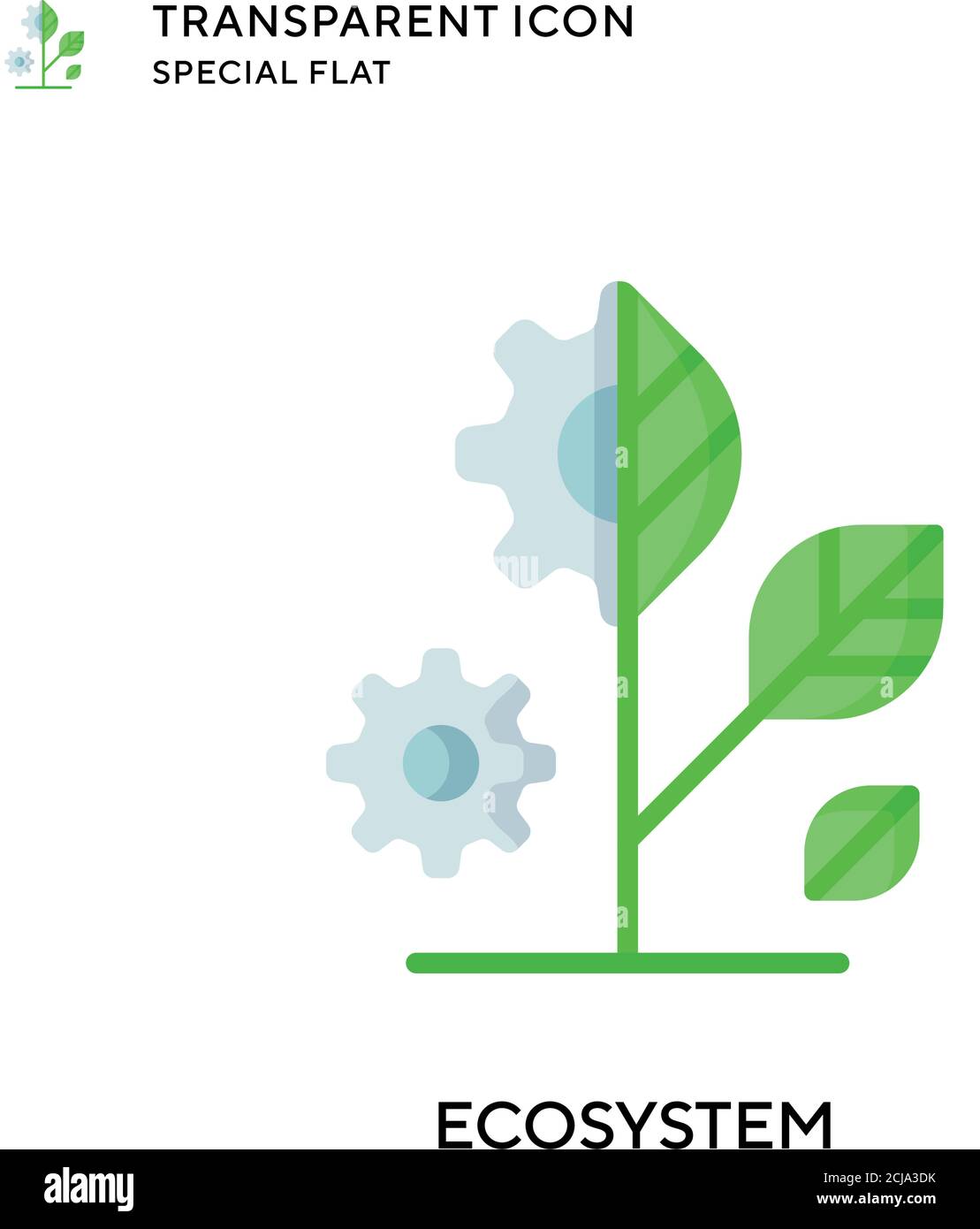 Ecosystem vector icon. Flat style illustration. EPS 10 vector Stock ...