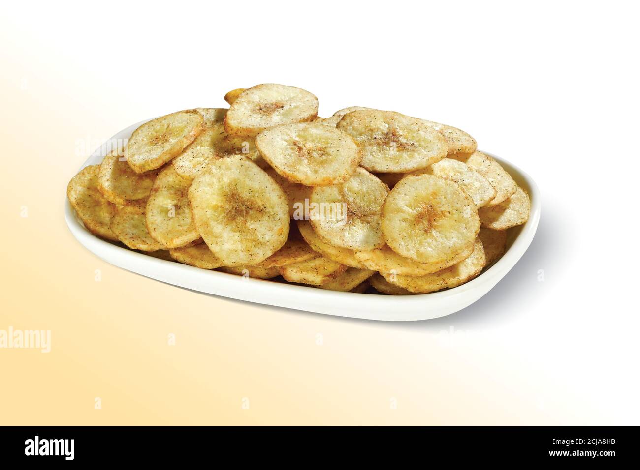 Fried chips wafers, Healthy Kela or Banana chip or wafer, dried Dehydrated, Kerala cuisine fried
