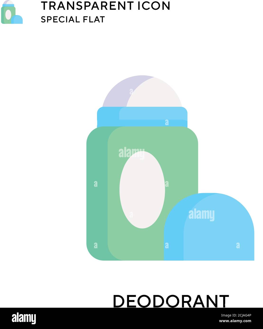 Deodorant vector icon. Flat style illustration. EPS 10 vector Stock ...