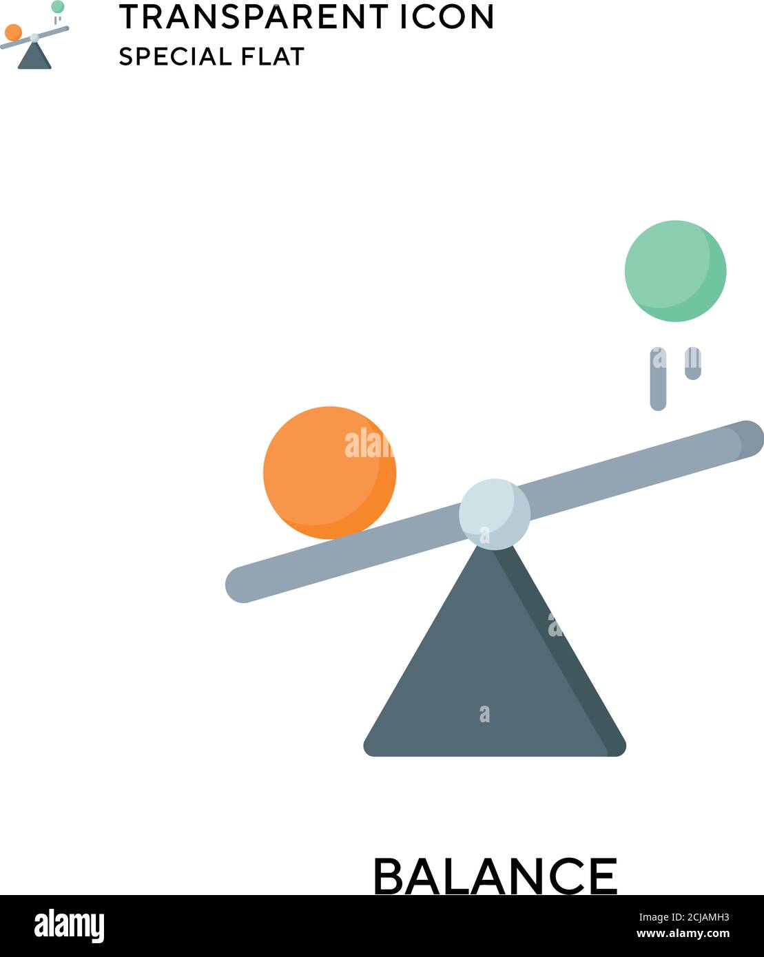 Balance vector icon. Flat style illustration. EPS 10 vector Stock ...