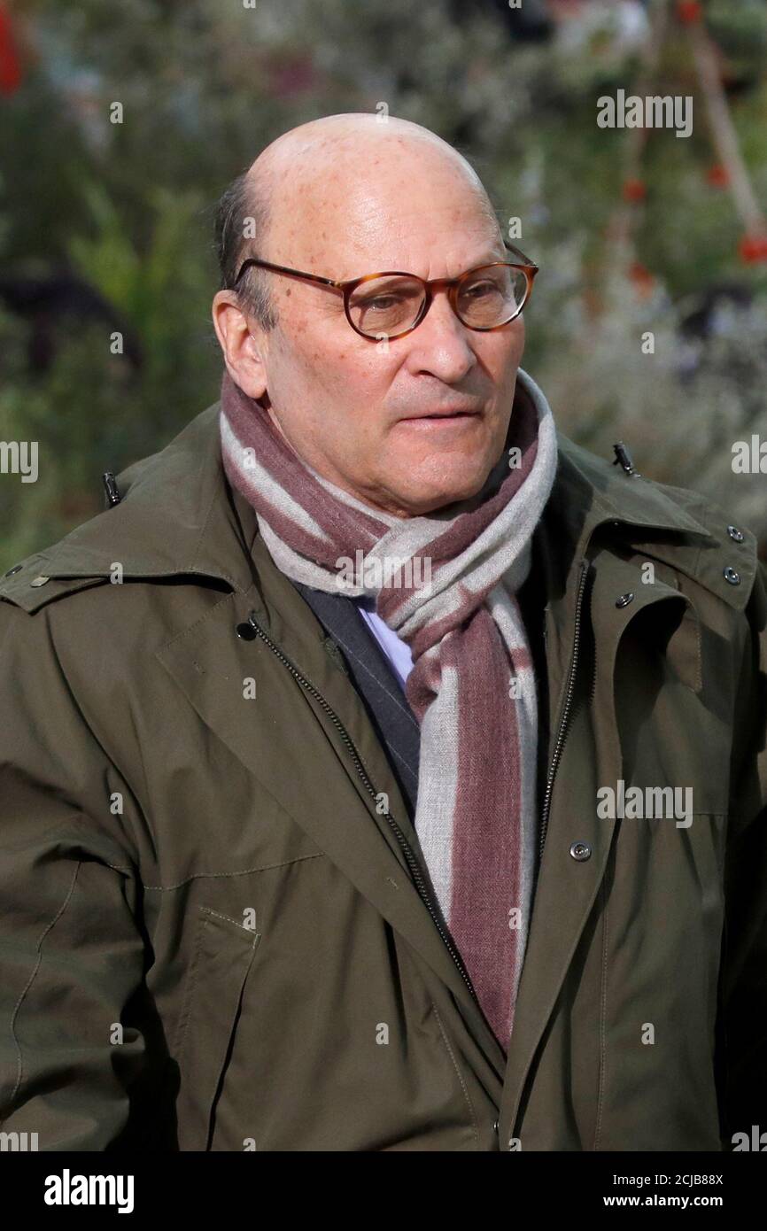 Alain Wertheimer, co-owner of fashion house Chanel, arrives to attend Chanel  Haute Couture Spring/Summer 2020 collection show in Paris, France, January  21, 2020. REUTERS/Charles Platiau Stock Photo - Alamy