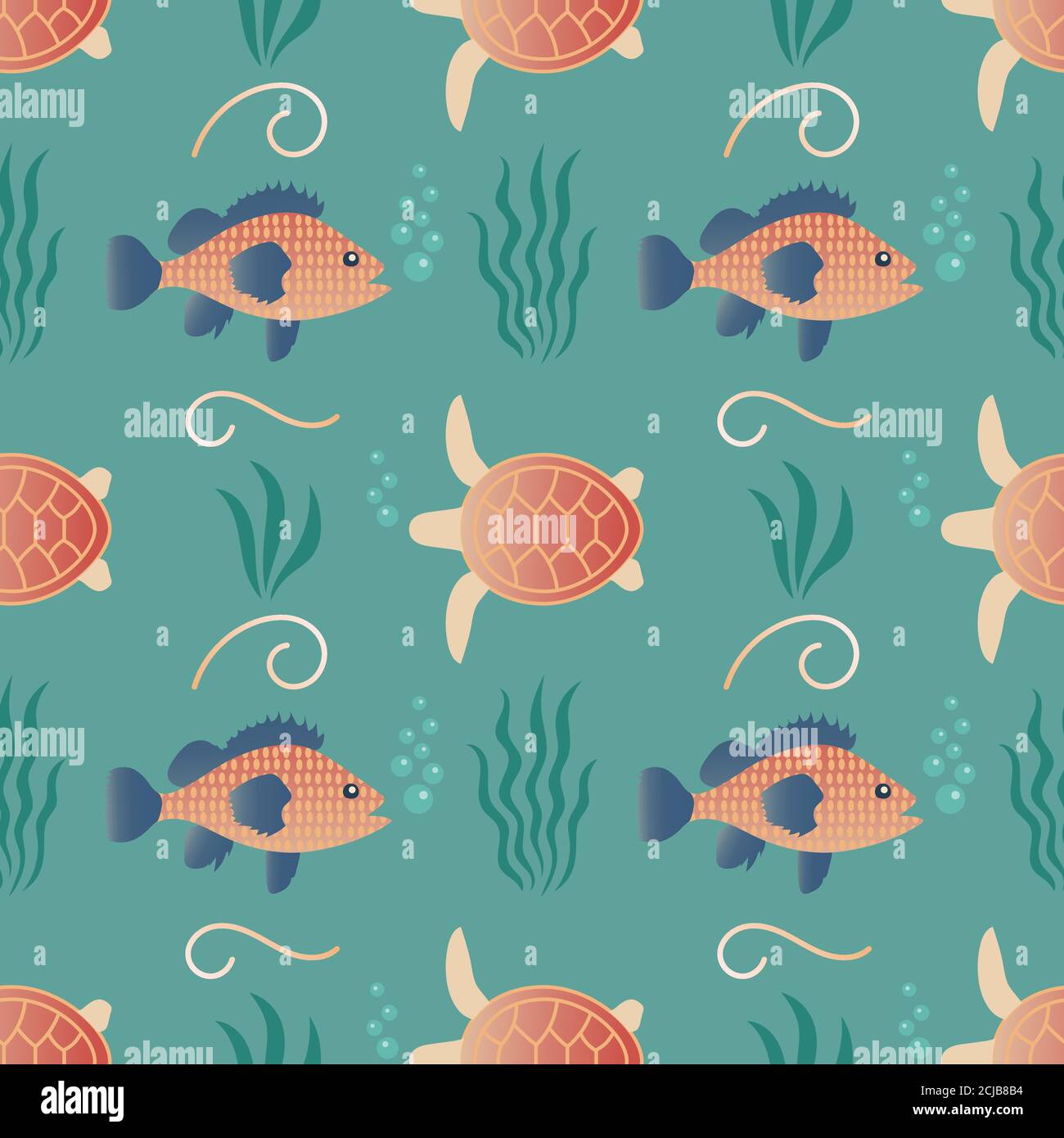 Fish colour Stock Vector Images - Alamy