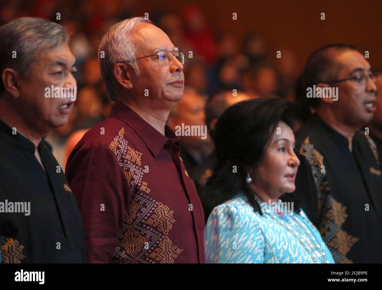 Malaysia S Prime Minister Najib Razak And Wife Rosmah Mansor Arrives Before Najib S National Day Speech In The Capital City Of Kuala Lumpur August 30 2015 Tens Of Thousands Joined A Peaceful Protest