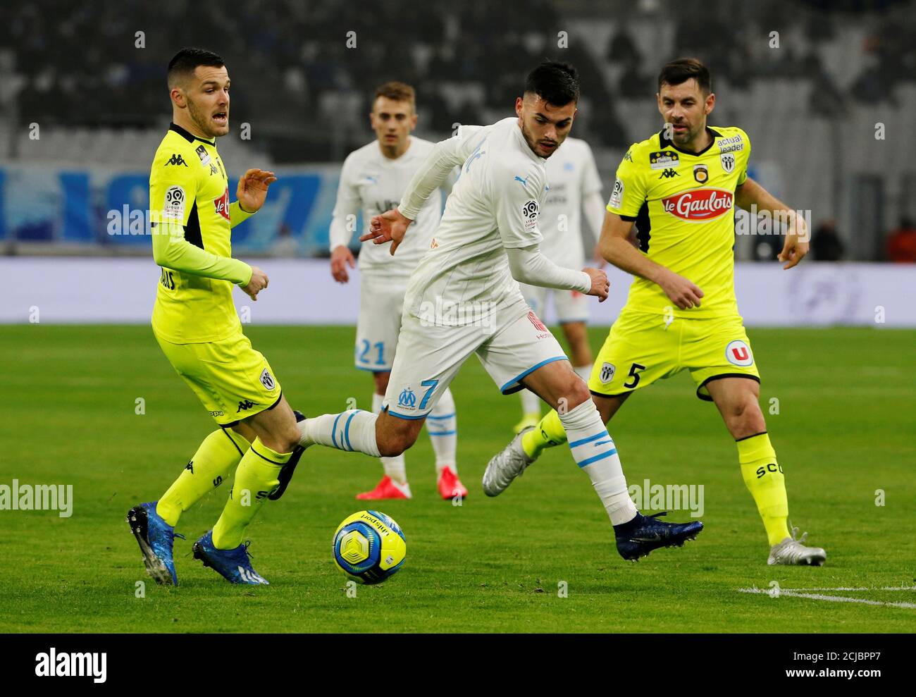 Soccer Football Ligue 1 Olympique De Marseille V Angers Orange Velodrome Marseille France January 25 2020