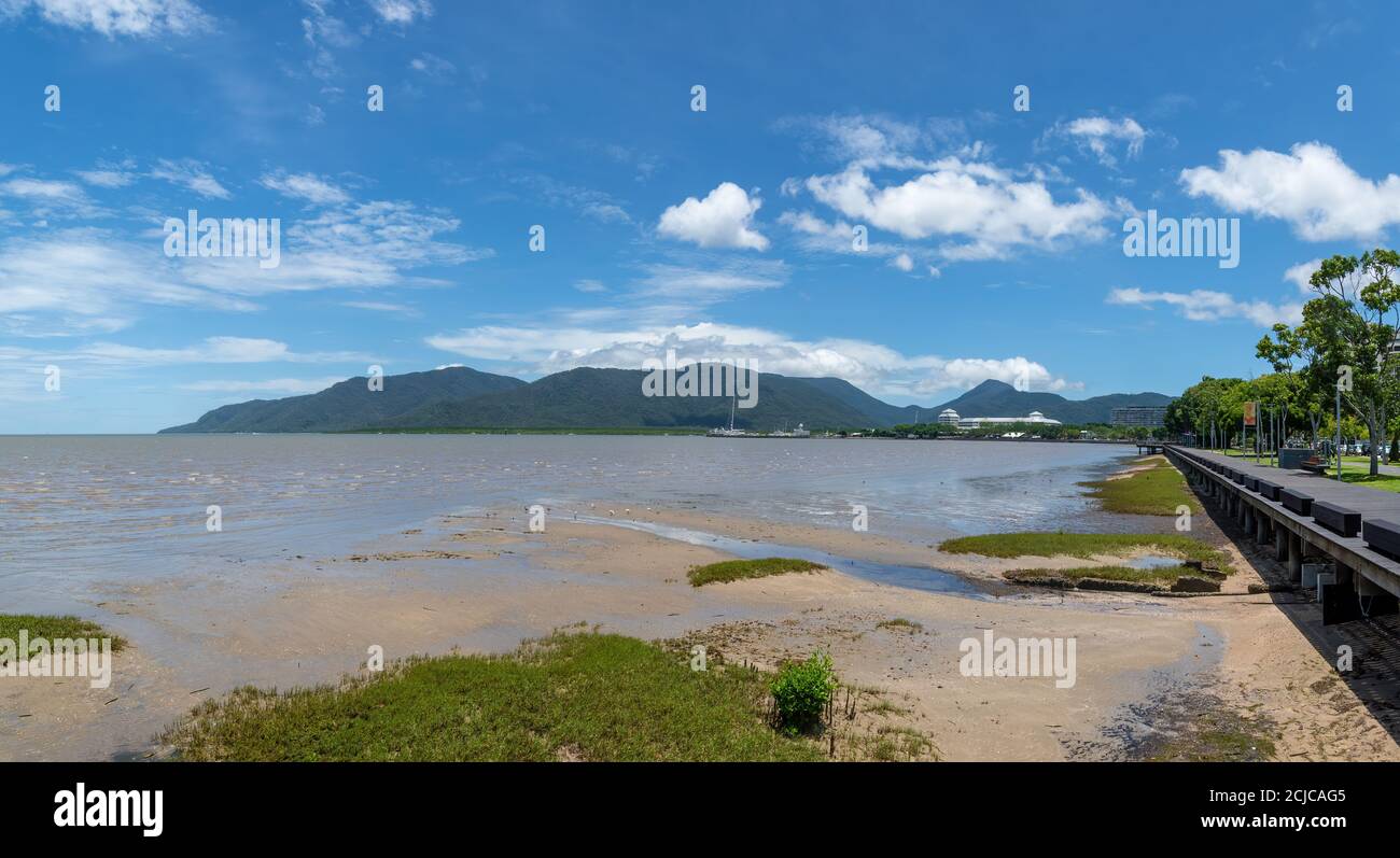 Cairns, Queensland, Australia; A view from the Cairns Waterfront
