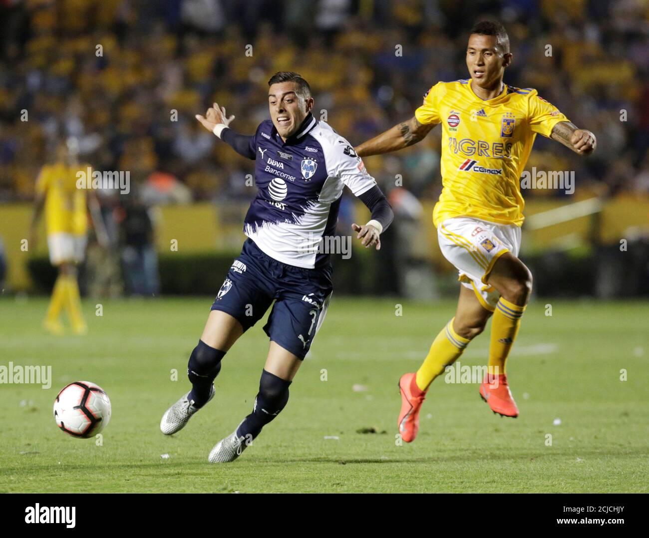 Soccer Football - CONCACAF Champions League Final - First Leg - Tigres UANL  v Monterrey, Universitario Stadium, Monterrey, Mexico -
