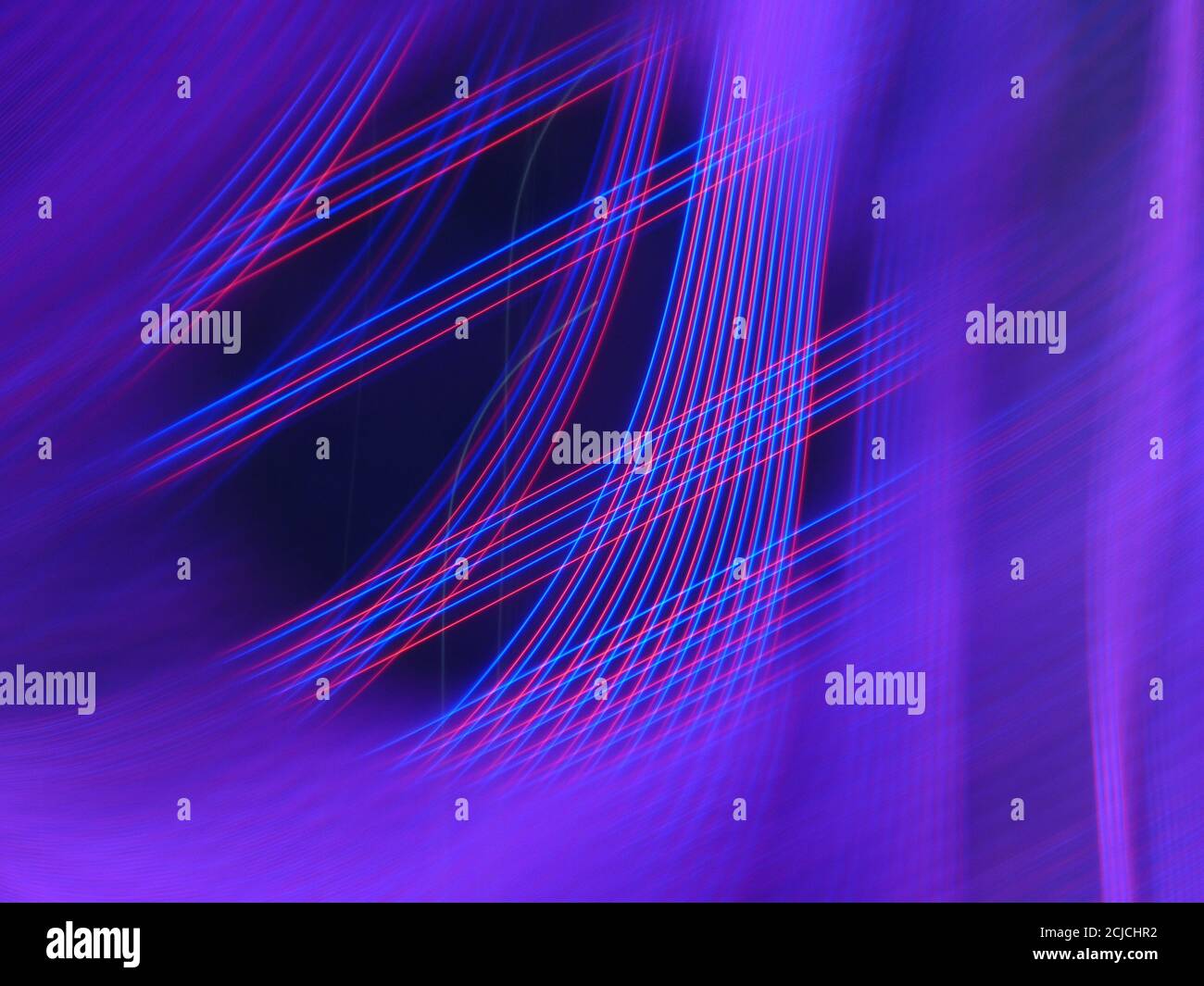 Progressive rhythmic light trajectory, virtual space structure ...