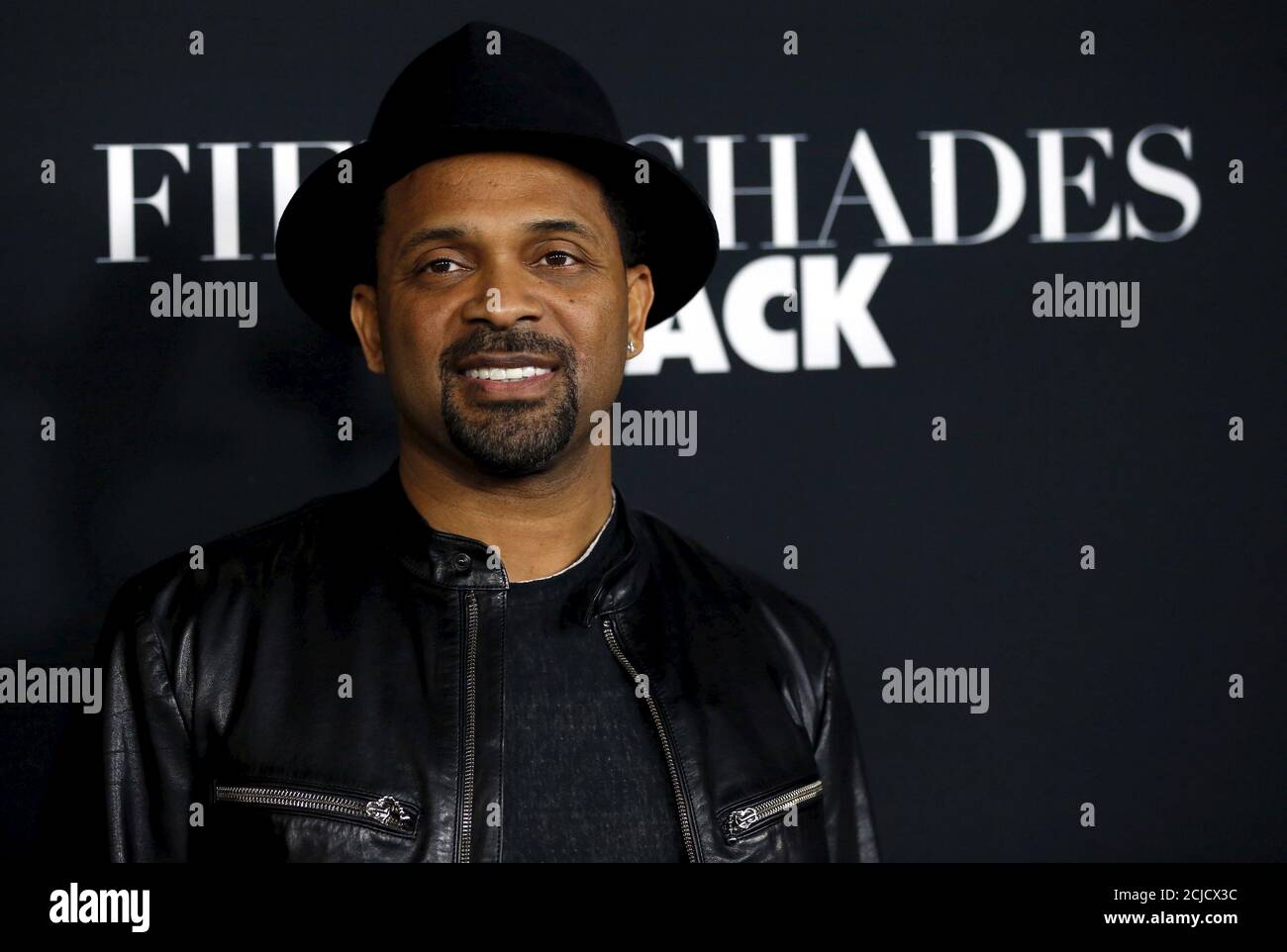 Cast Member Mike Epps Poses At The Premiere Of Fifty Shades Of Black In Los Angeles