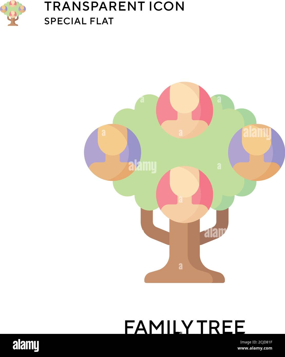 Family Tree Genealogy Vector High Resolution Stock Photography and
