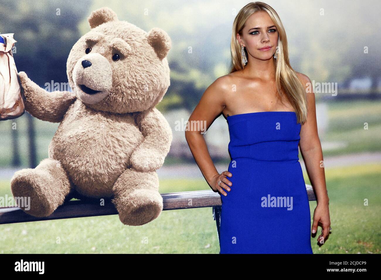 Cast Member Jessica Barth Poses On The Red Carpet Of The Movie Premiere Of Ted 2 In New York June 24 2015 Reuters Shannon Stapleton Stock Photo Alamy