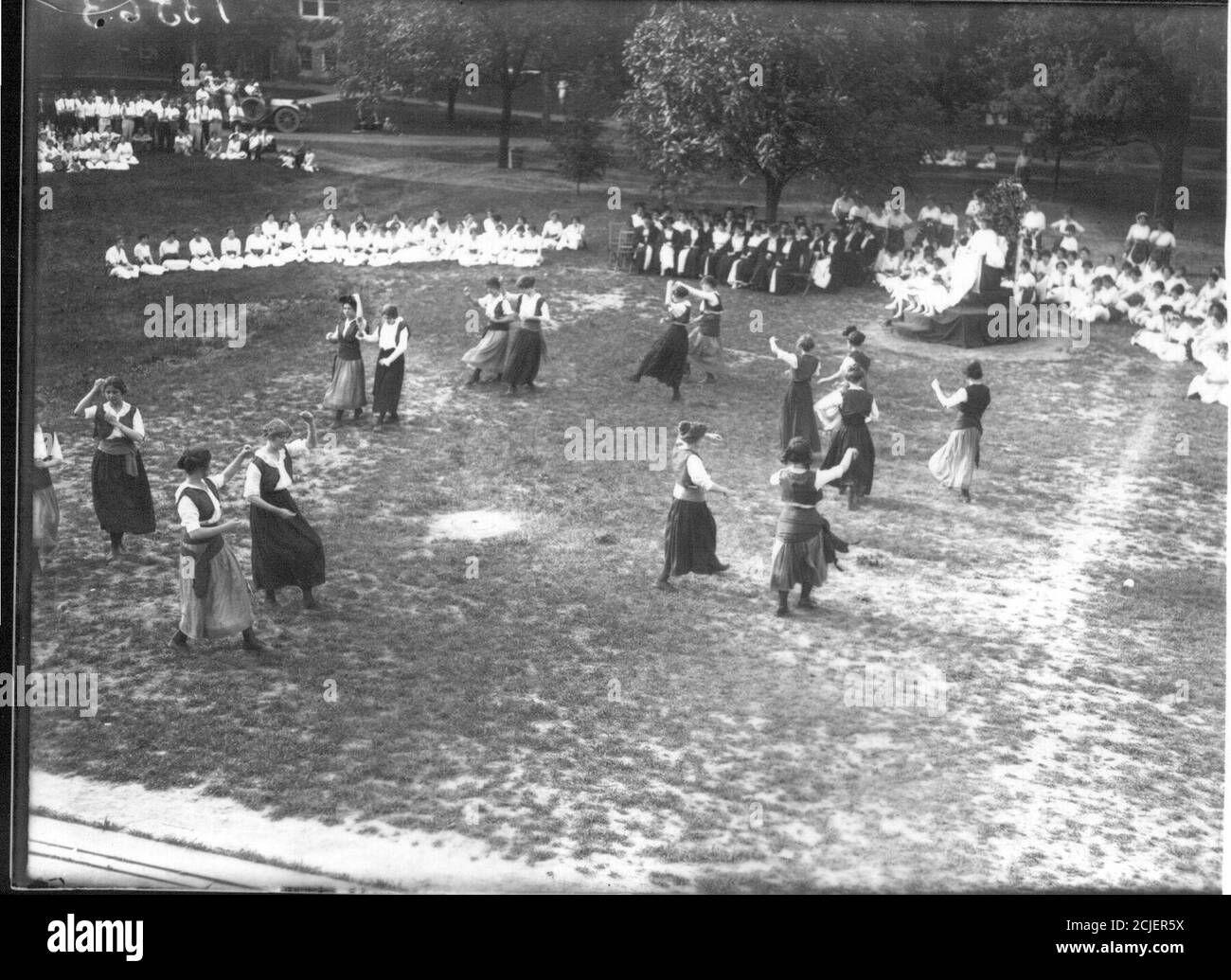 Dance performance at Miami University May Day celebration 1914 1 Stock Photo Alamy