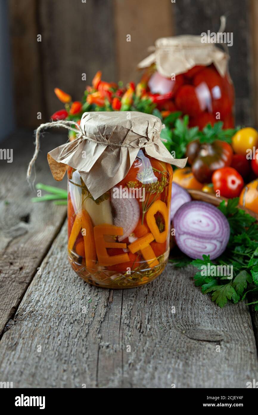 A Set of Glass Jars of Different Sizes Ready for the Start of the Season of  Preservation Stock Photo - Image of canned, preserving: 150142550