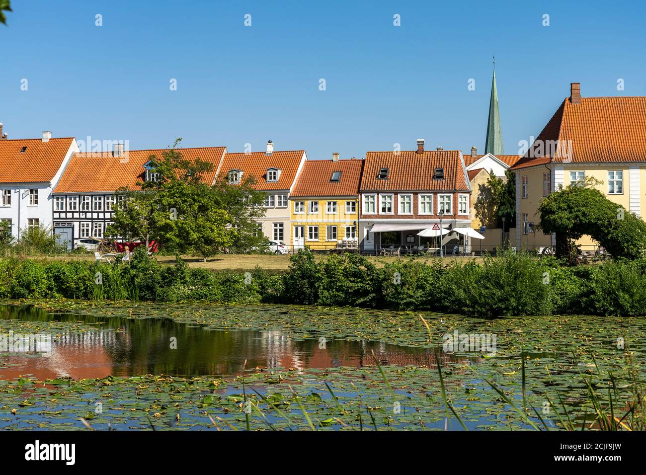 Am Burggraben von Dänemark, Europa castle moat in