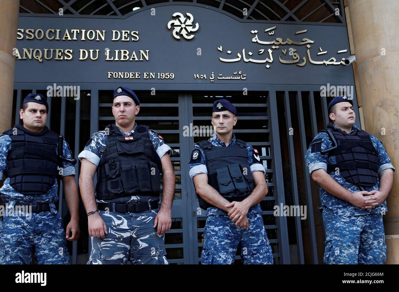 Lebanese police said hi-res stock photography and images - Alamy