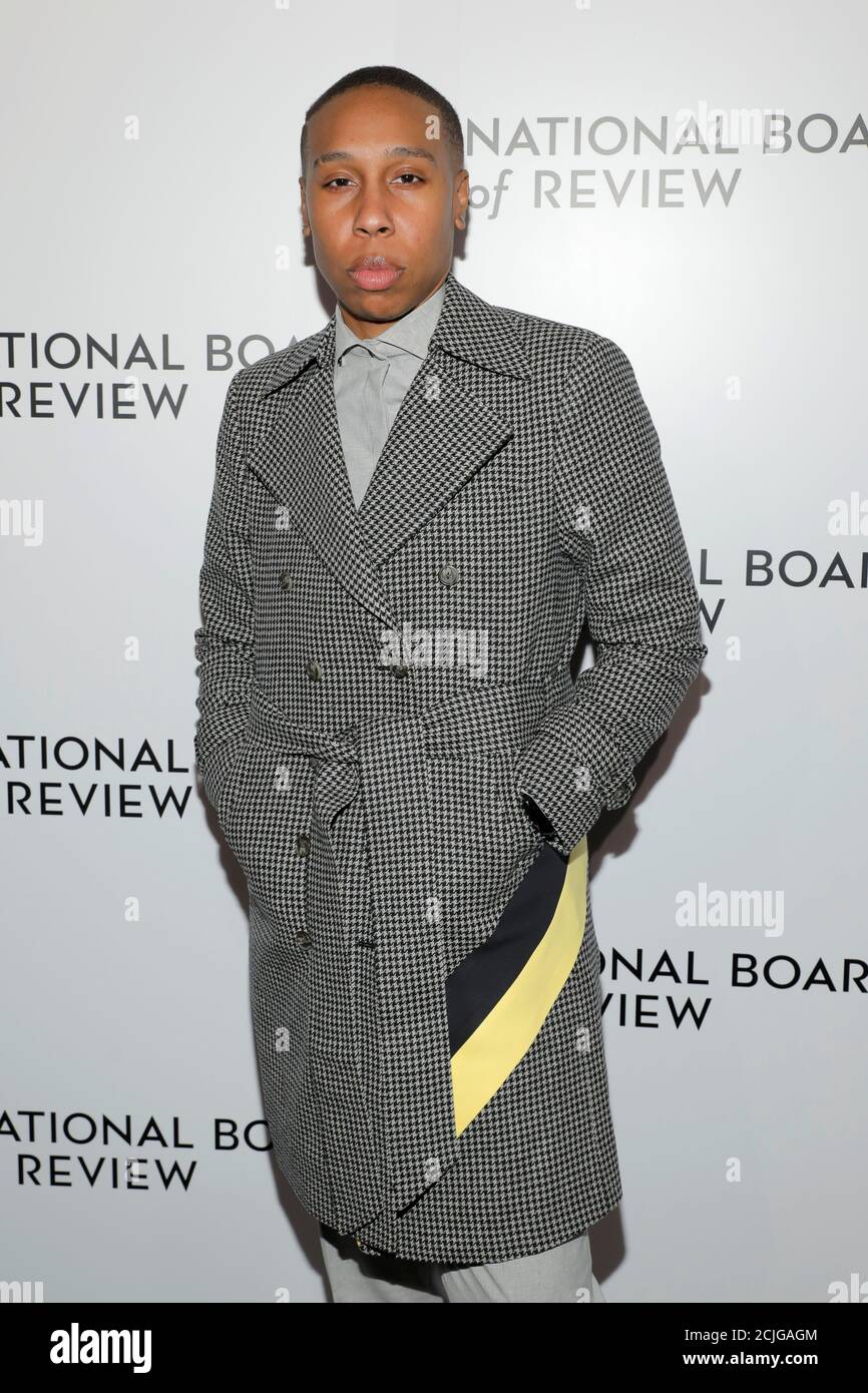 Lena Waithe arrives for the National Board of Review Awards in Manhattan, New York City, U.S., January 8, 2020. REUTERS/Andrew Kelly Stock Photo