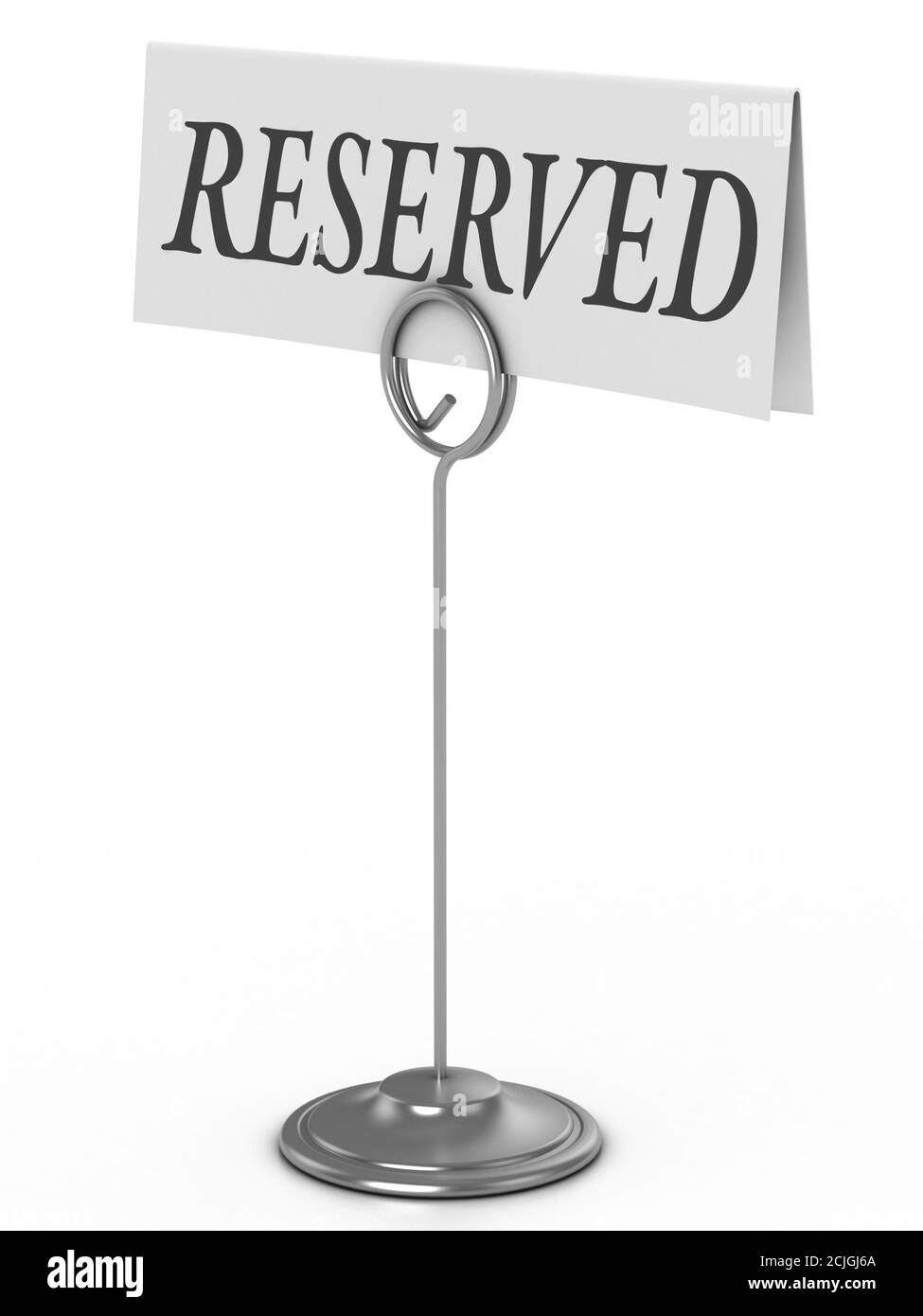 reserved sign isolated over white Stock Photo - Alamy