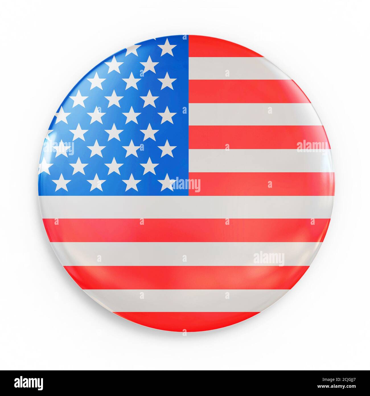 badge US flag Stock Photo Alamy