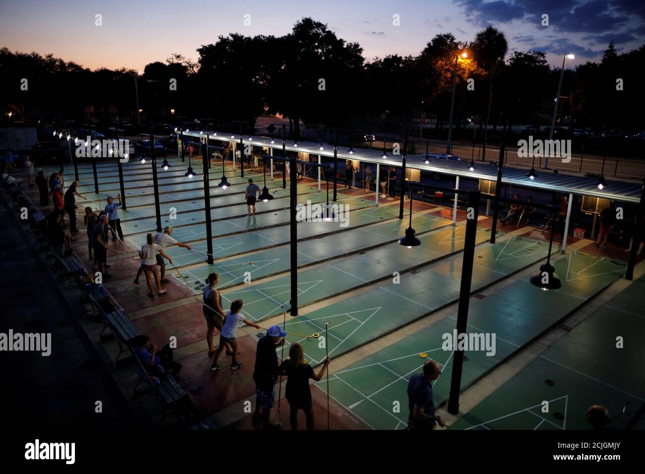 St. petersburg shuffleboard club High Resolution Stock Photography and Images Alamy