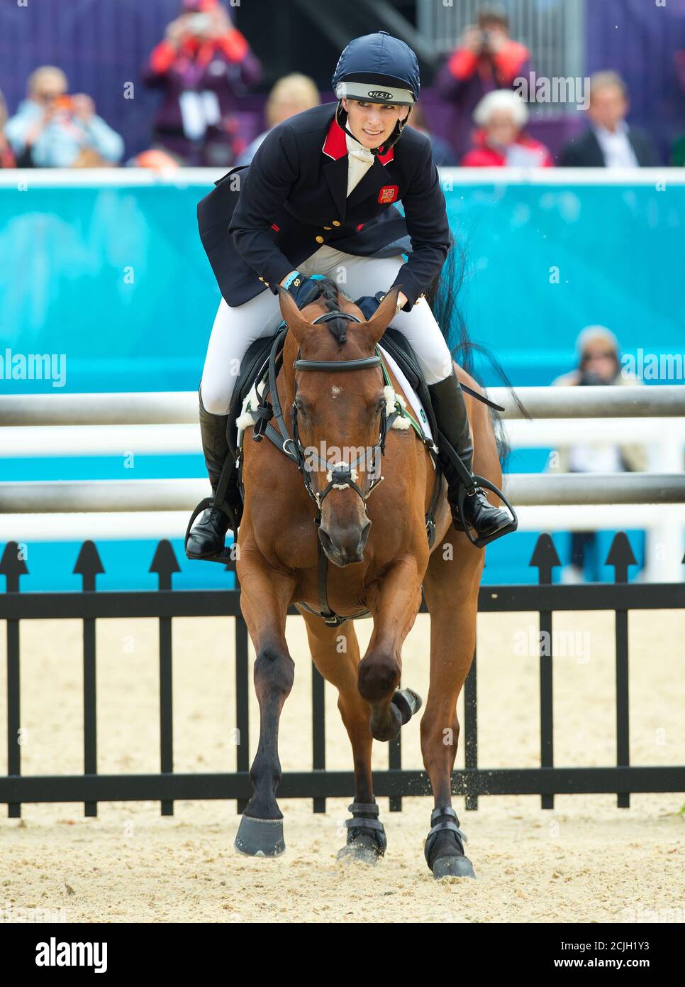 Zara Phillips The 2012 London Olympic Games, Equestrian Eventing