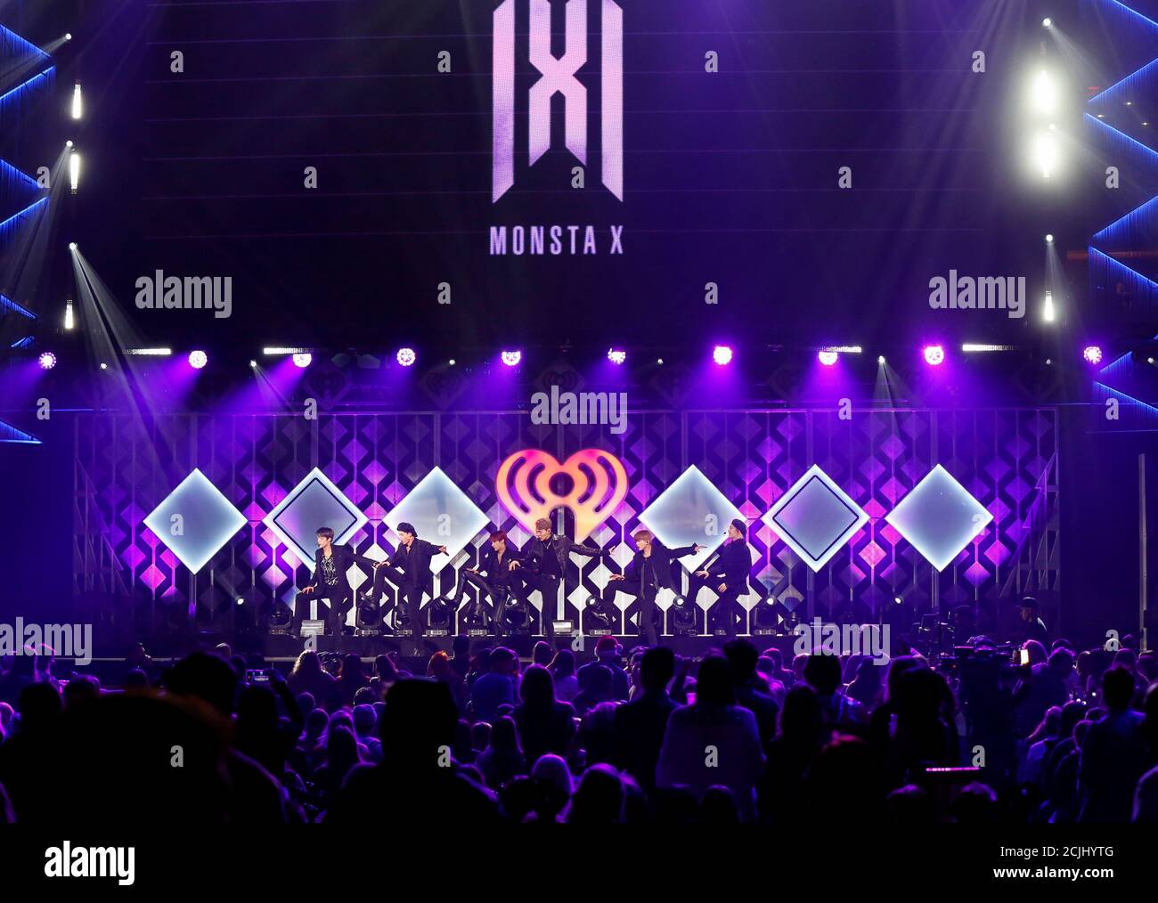 Monsta x iheartradio jingle ball hires stock photography and images