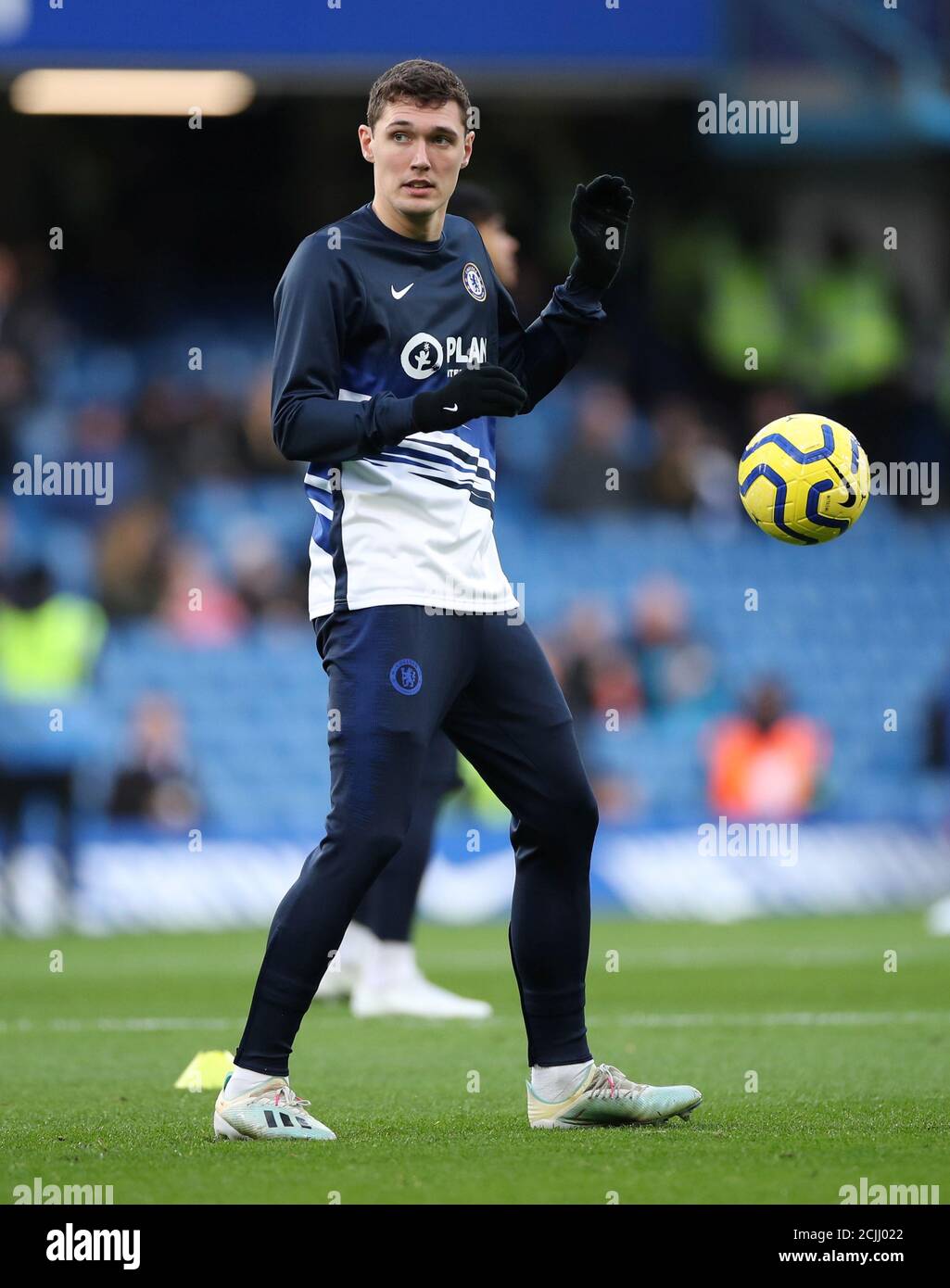 Soccer Football Premier League Chelsea V Afc Bournemouth Stamford Bridge London Britain December 14 2019 Chelsea S Andreas Christensen During The Warm Up Before The Match Reuters David Klein Editorial