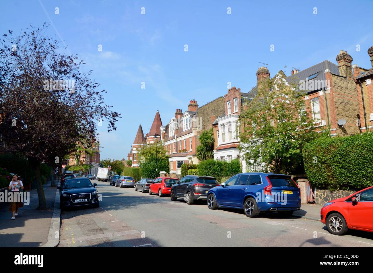 weston park crouch end north london england UK Stock Photo Alamy