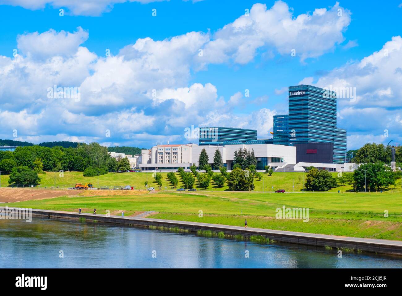 Šnipiškės, Vilnius, Lithuania Stock Photo