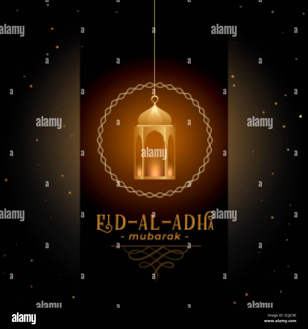 Greeting Design For Eid Al Adha Festival Stock Vector Image Art Alamy