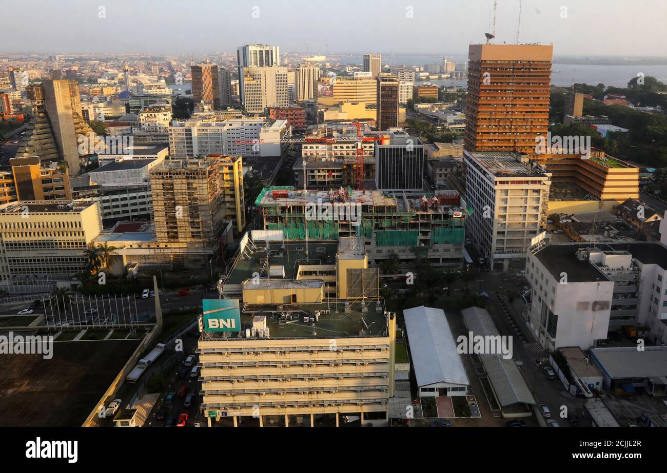 Abidjan ivory coast plateau district hires stock photography and