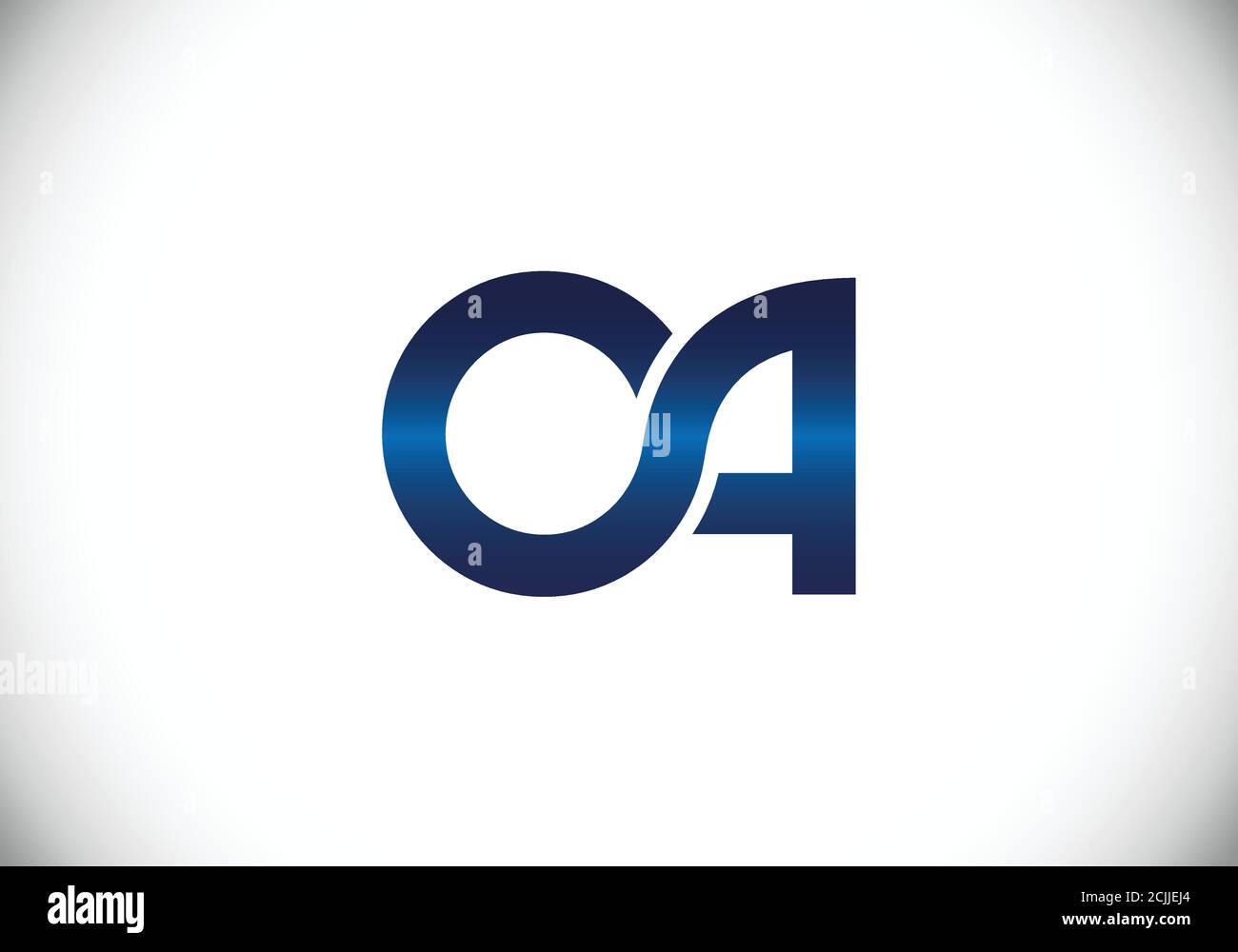 Initial Monogram Letter O A Logo Design Vector Template. O A Letter ...