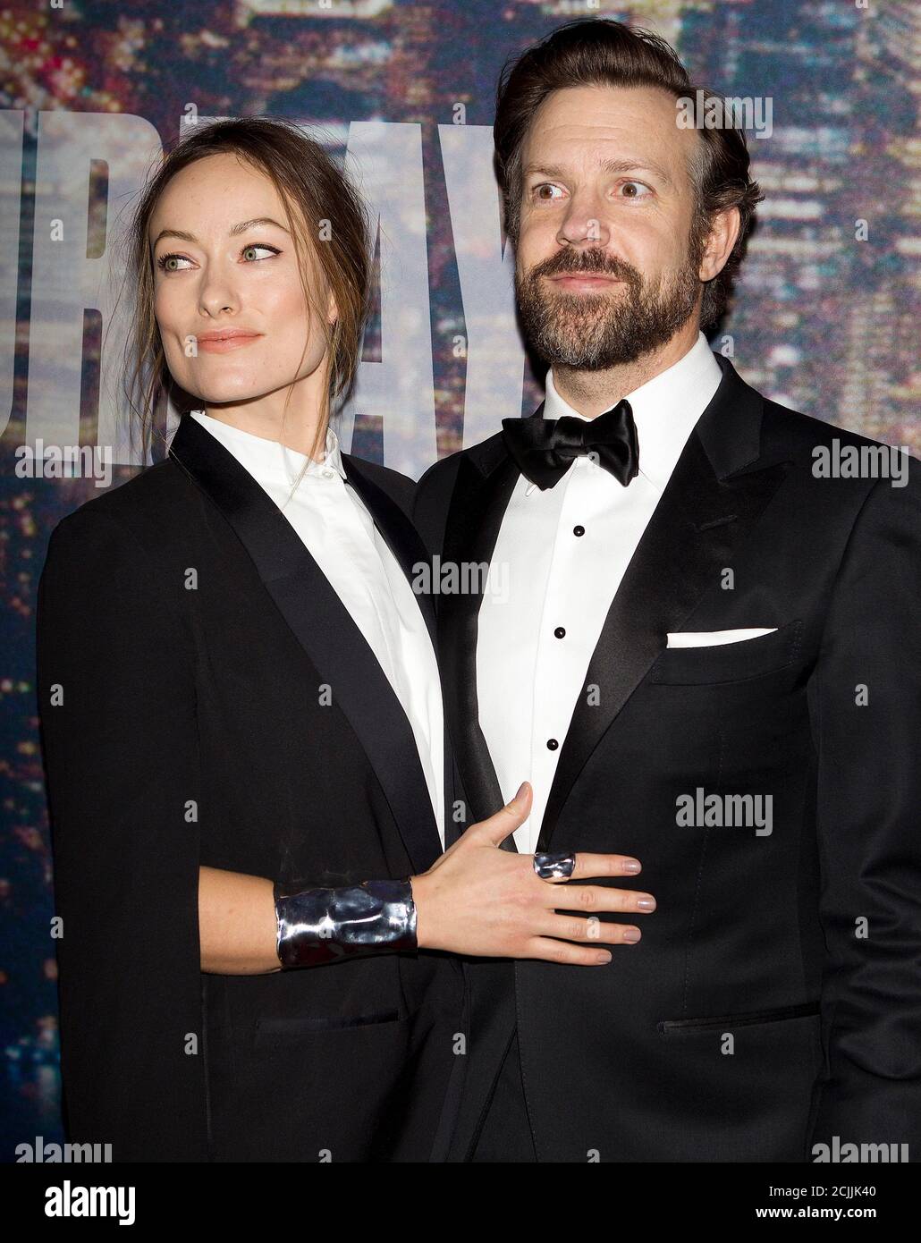 Actors Olivia Wilde And Partner Jason Sudeikis Arrive For The 40th Anniversary Saturday Night Live Snl Broadcast In The Manhattan Borough Of New York February 15 2015 Reuters Carlo Allegri United States
