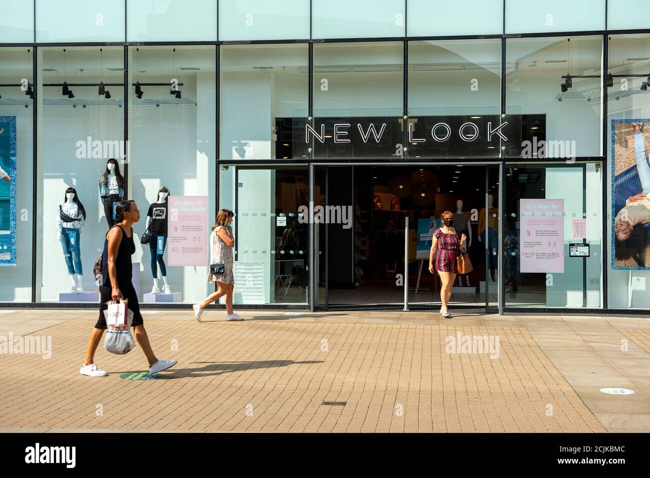 Windsor, Berkshire, UK. 15th September, 2020. Clothes retailer New Look are  seeking a Company Voluntary Arrangement (CVA), however, it has been  reported that in a vote taking place today that British Land,