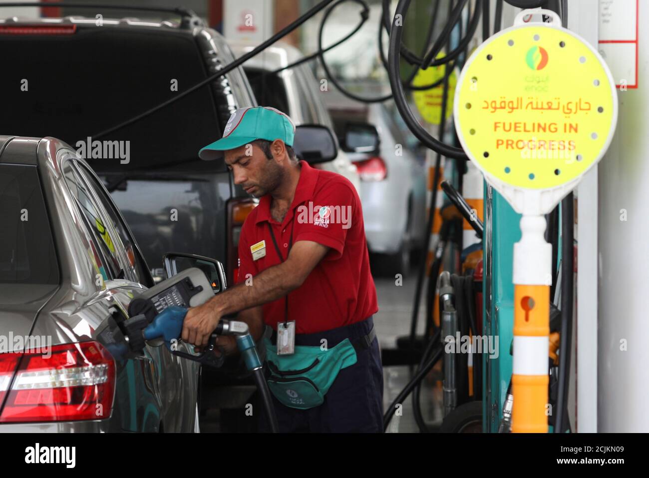 Dubai petrol station united arab hires stock photography and images