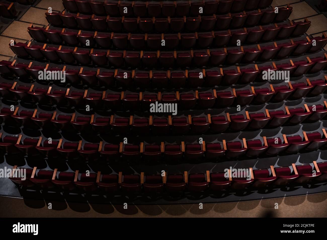 Theater Seating Stock Photo