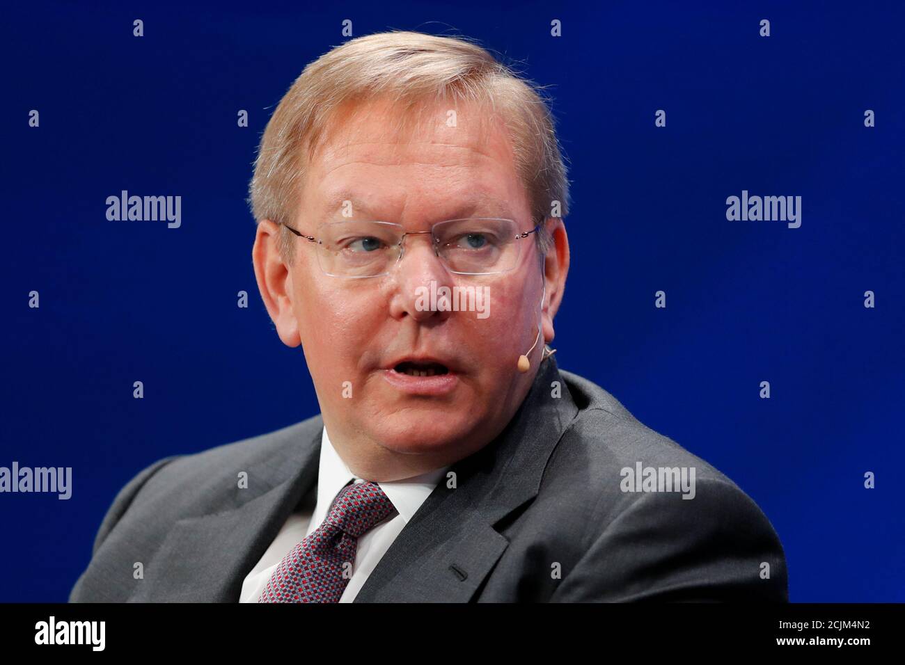 David Hunt President And Ceo Of Pgim The Investment Management Business Of Prudential Financial Inc Speaks During The Milken Institute S 22nd Annual Global Conference In Beverly Hills California U S April 29 2019