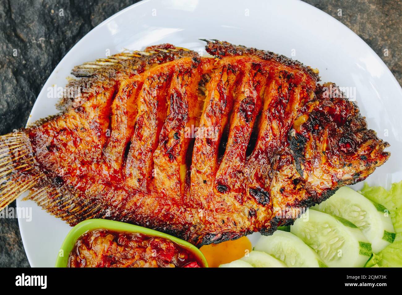 Ikan Mujair Bakar