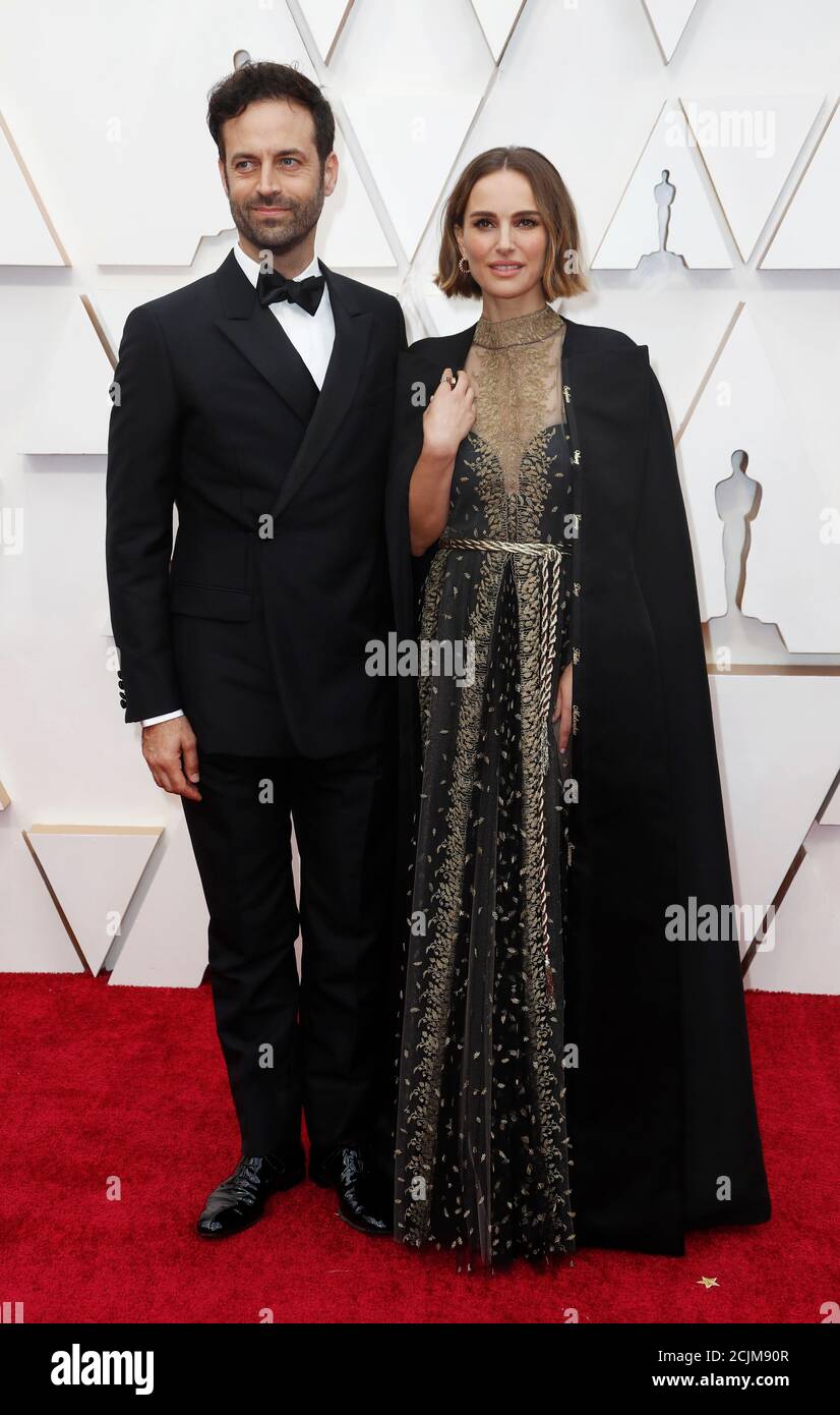 Natalie Portman wears a Dior dress and 
