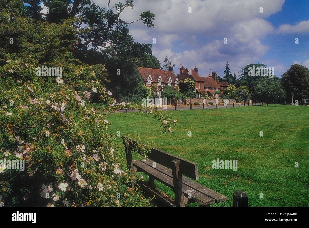 The village green, The Lee, Buckinghamshire, Chilterns, England, UK