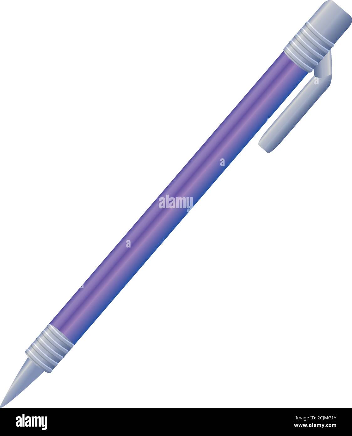 pen to write on white background vector illustration design Stock