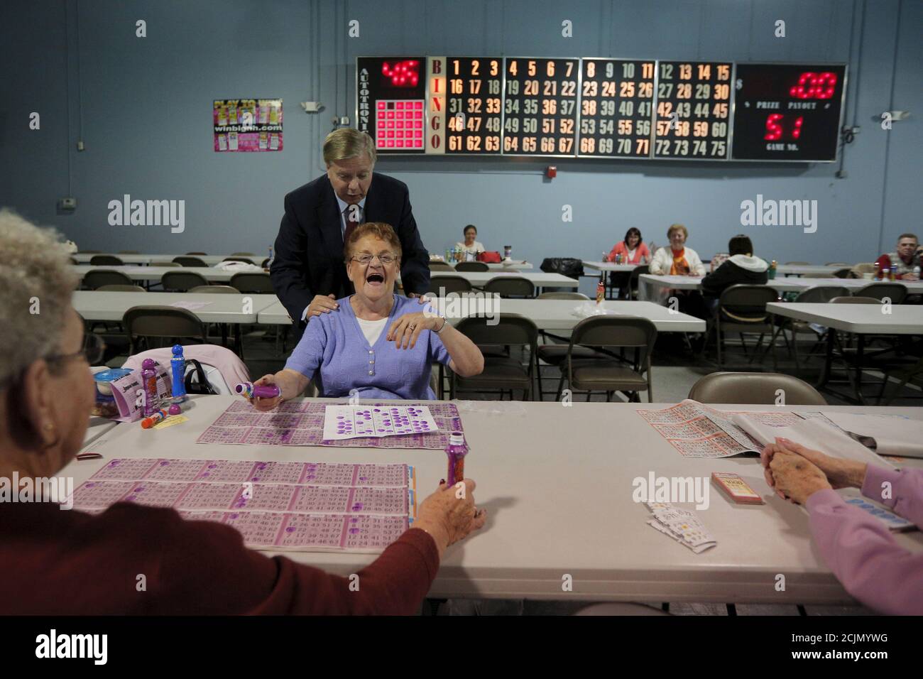 Bingo center hires stock photography and images Alamy