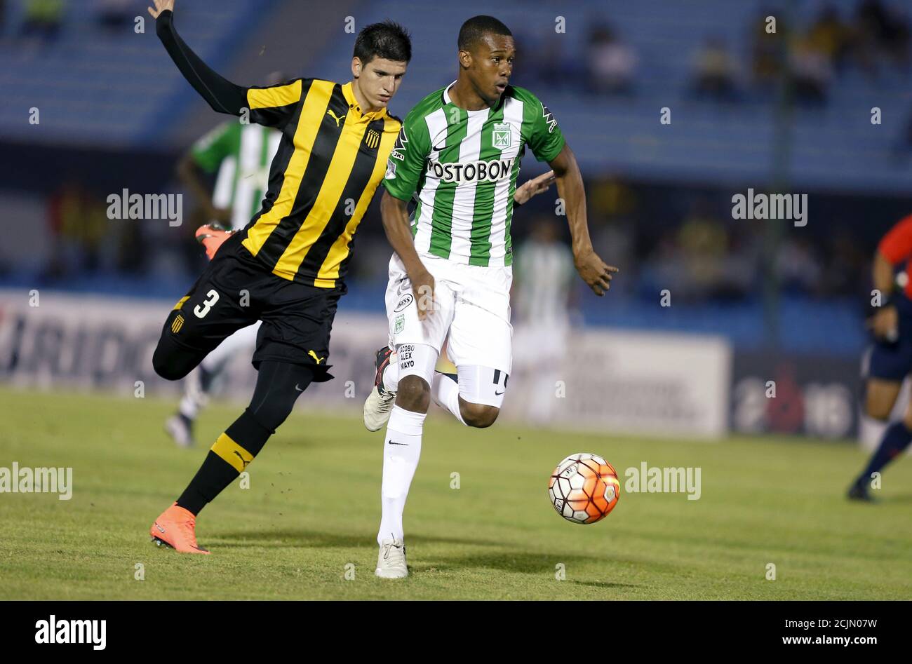 Football Soccer Penarol Vs Atletico Nacional Copa Libertadores Centenario Stadium Montevideo Uruguay 15 3 16 Atletico