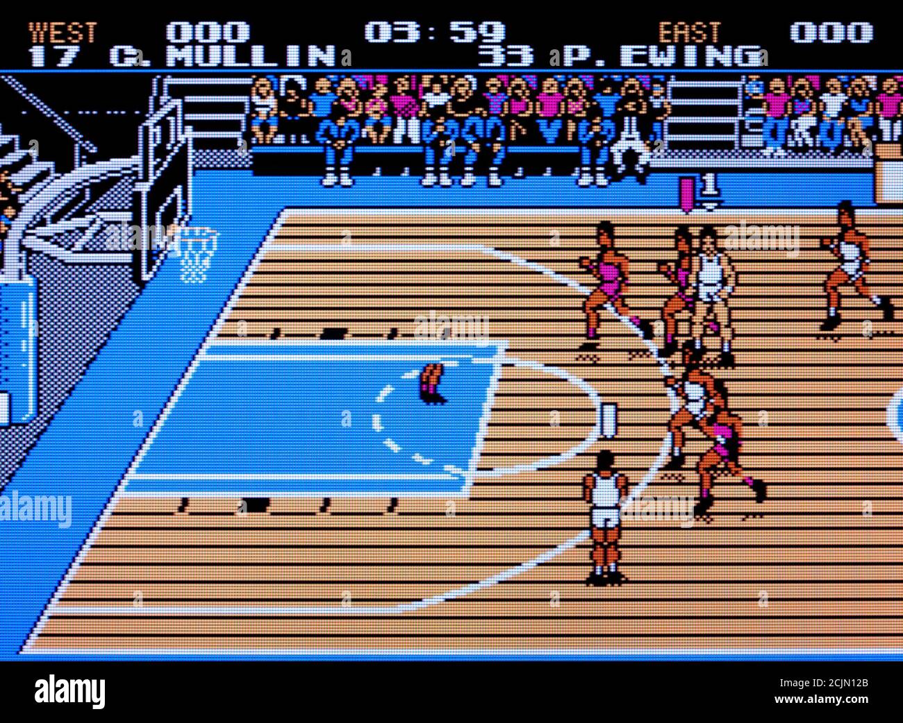 Tecmo NBA Basketball - Nintendo Entertainment System - NES Videogame -  Editorial use only Stock Photo - Alamy