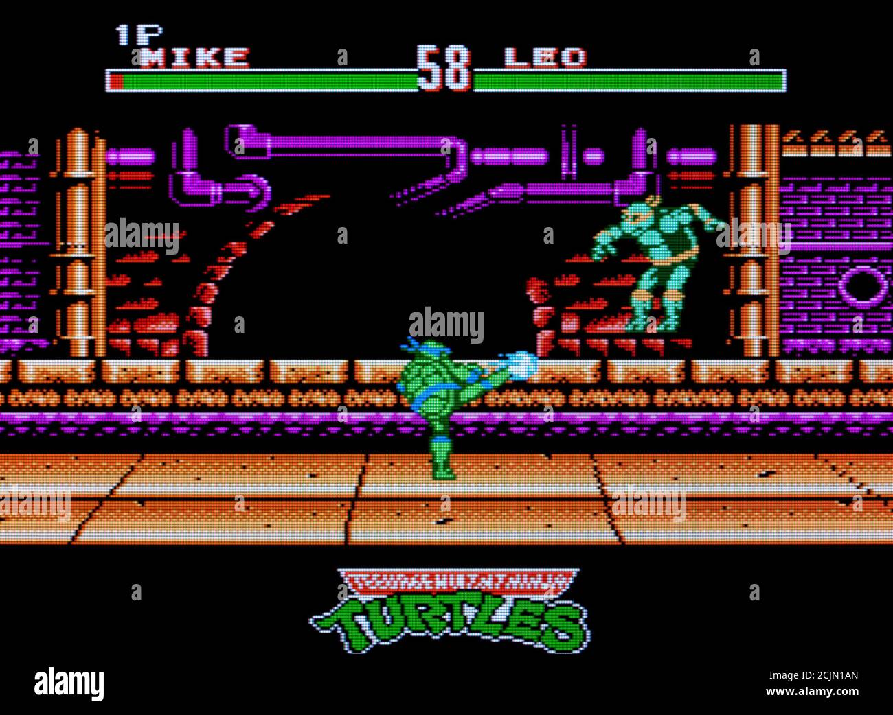 Teenage Mutant Ninja Turtles Tournament Fighter - Nintendo Entertainment  System - NES Videogame - Editorial use only Stock Photo - Alamy