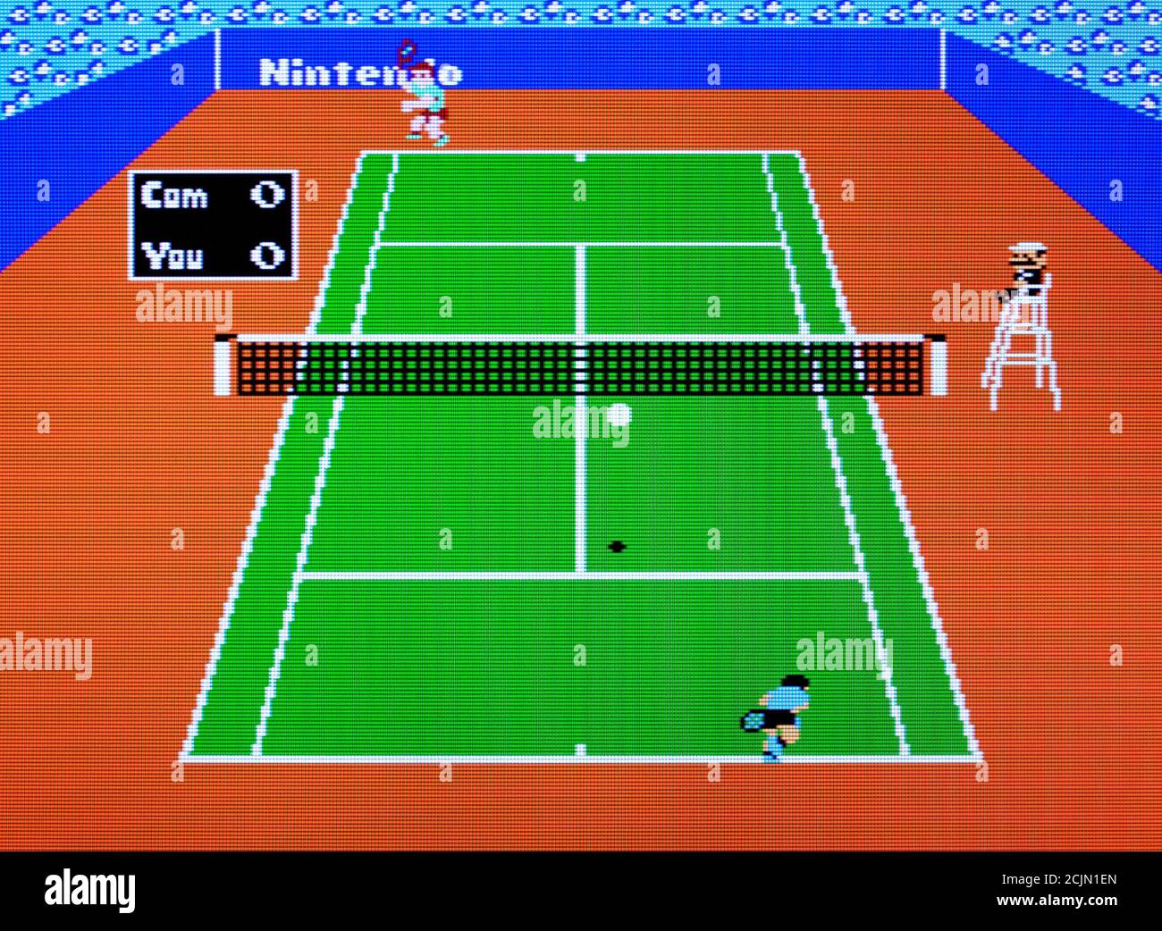 Tennis - Nintendo Entertainment System - NES Videogame - Editorial use only  Stock Photo - Alamy